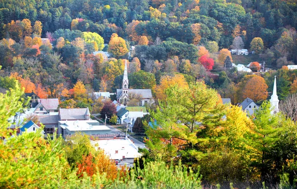 Vermont in autumn time — Stock Photo, Image