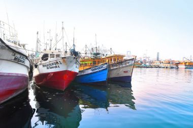 Visakhapatnam limanda Balık tutma