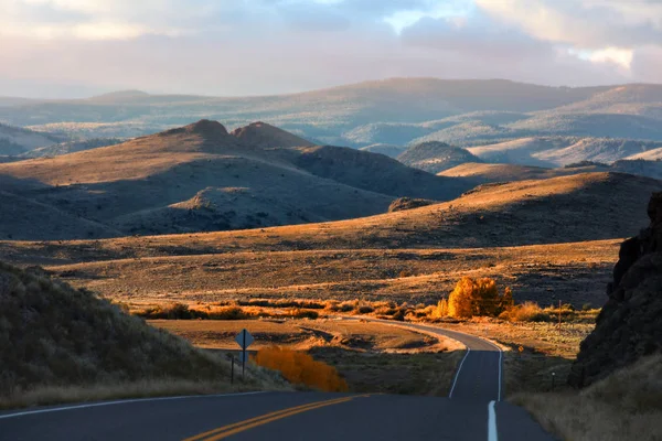 Scenic drive through rural Colorado