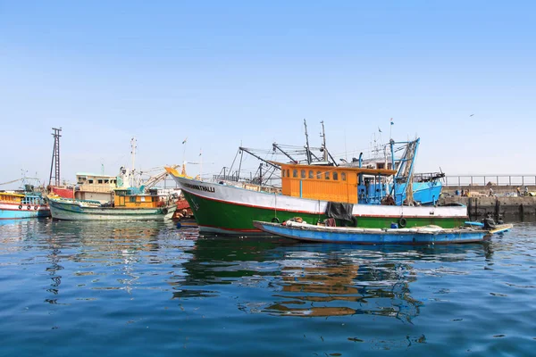 Fishing harbor in Visakhapatnam — Stock Photo, Image