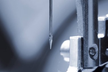 Dikiş makinesinde iğne ucu