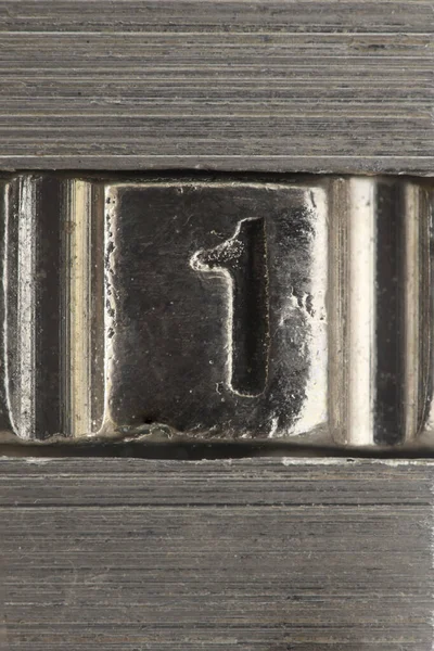 Extreme Κοντινό Πλάνο Δαχτυλίδι Αριθμό Κλειδώματος — Φωτογραφία Αρχείου