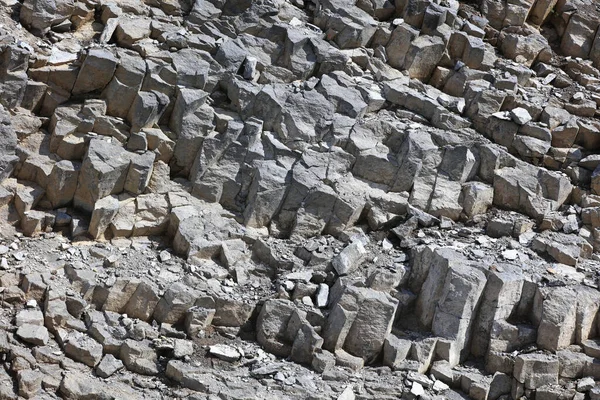 贝克山国家森林冰川造成的侵蚀岩石 — 图库照片