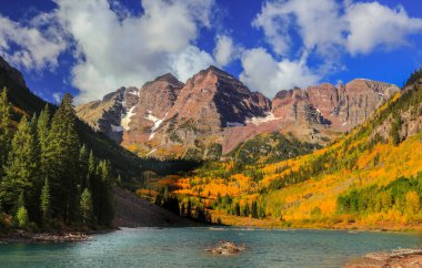 Kestane rengi çanlar Colorado 'daki en görsel mekan.