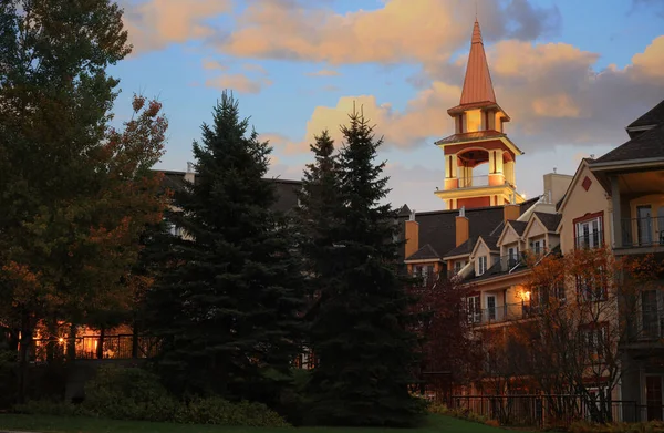 Mont Tremblant Village Canada Autumn Time — Stock Photo, Image