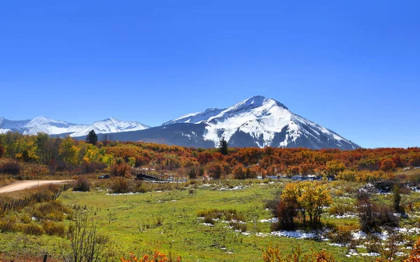 Landschappelijk Landschap Langs Kebler Pas Colorado — Stockfoto