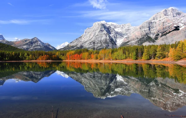 Scenic Wedge Damm Landskap Alberta Kanada — Stockfoto