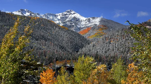 Paisaje Escénico Finales Otoño Las Montañas San Juan — Foto de Stock