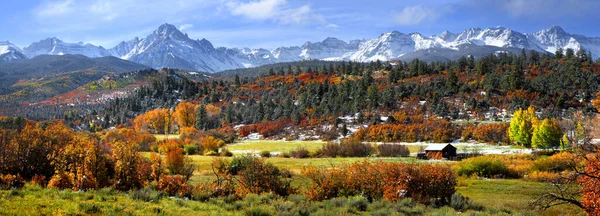Scenic Mount Sneffles Paisagem Oeste Colorado — Fotografia de Stock