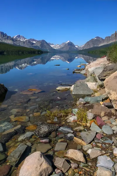 Die Malerische Landschaft Der Vielen Gletscher Glacier Nationalpark — Stockfoto