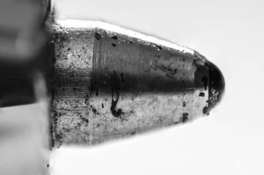 Tükenmez kalem ucunun aşırı yakın çekim görüntüsü