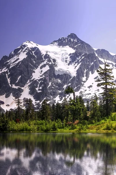 Pemandangan Indah Hutan Nasional Mount Baker — Stok Foto