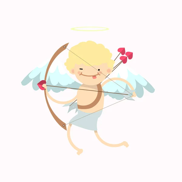 Ангел хлопчика — стоковий вектор