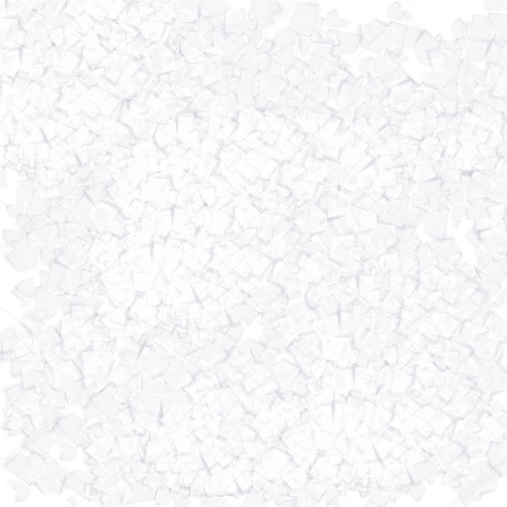 Sugar texture, background. White crystals. Vector isolated illustration