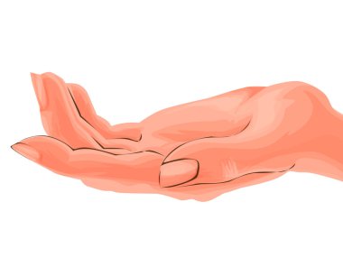 El gerçekçi vektör. İllüstrasyon izole.