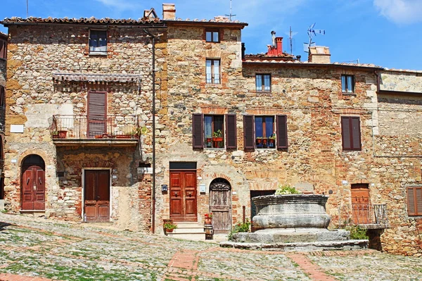 Castiglione d'Orcia Toszkánában — Stock Fotó