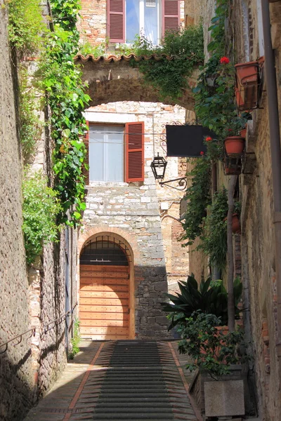 Paesaggio urbano di Todi — Foto Stock