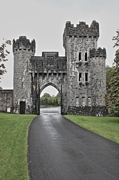 Замок Эшфорд Округ Мэйо Ирландия Hdr — стоковое фото