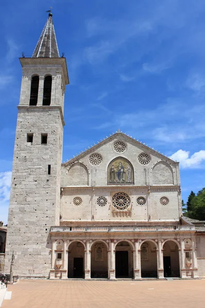 Kathedraal van spoleto — Stockfoto