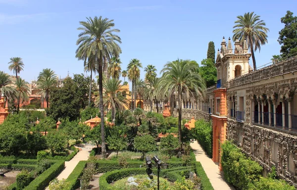Gerçek Alcazar bahçeleri: Sevilla