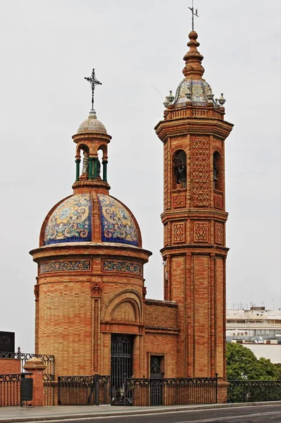 Kaplica z El Carmen w Sevilla — Zdjęcie stockowe