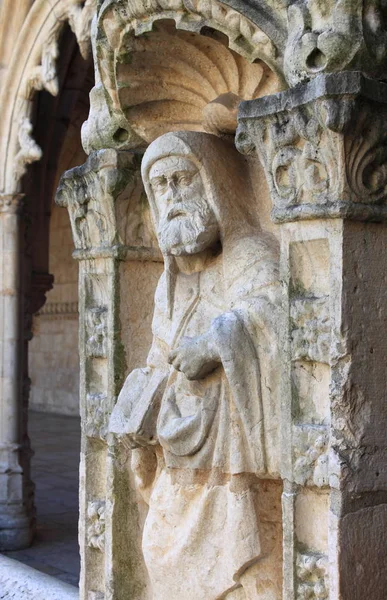 Bas-relief in the Jeronimos Monastery — Stock Photo, Image