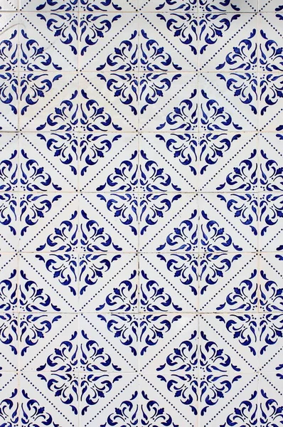 Alte traditionelle portugiesische Azulejos — Stockfoto