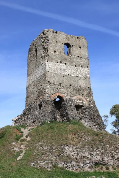 Turm auf der Via appia antica — Stockfoto