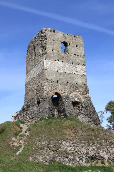 Wieża na Via Appia Antica — Zdjęcie stockowe