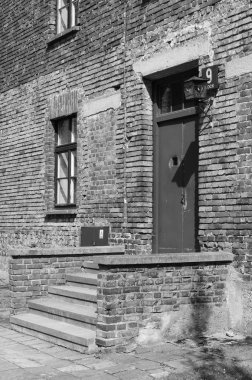 Hastane barrack Auschwitz toplama kampında