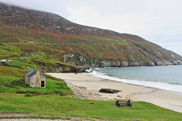 Praia de Keem na Ilha Achill — Fotografia de Stock