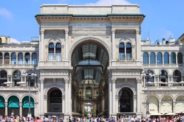 Vittorio emanuele II Galerisi Milano, İtalya