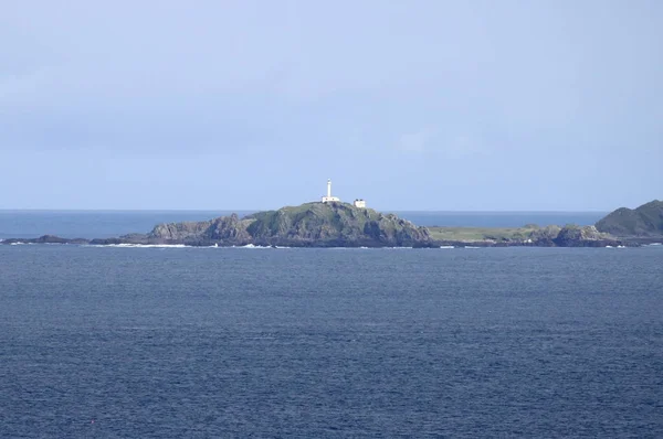 Faro de Inishtrahull en el Condado de Donegal — Foto de Stock