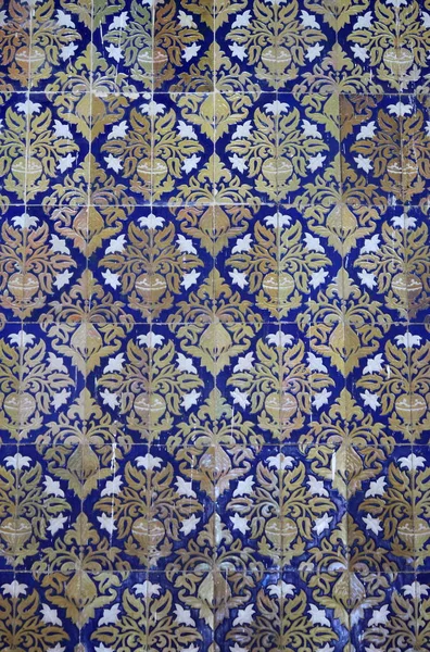 Traditionelle Muster eines andalusischen Azulejo — Stockfoto