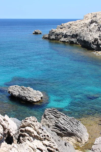 Belle plage méditerranéenne à Majorque — Photo