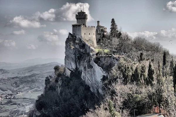 Rocca della Guaita em San Marino - HDR — Fotografia de Stock