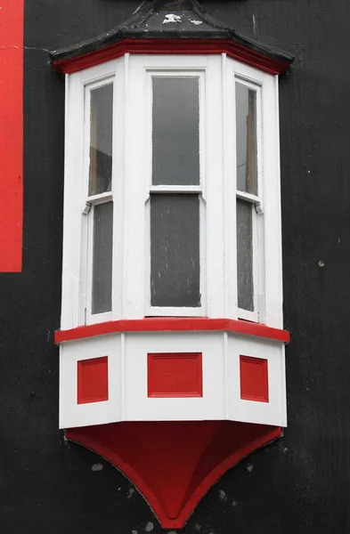 Barevné balkon v Irsku — Stock fotografie