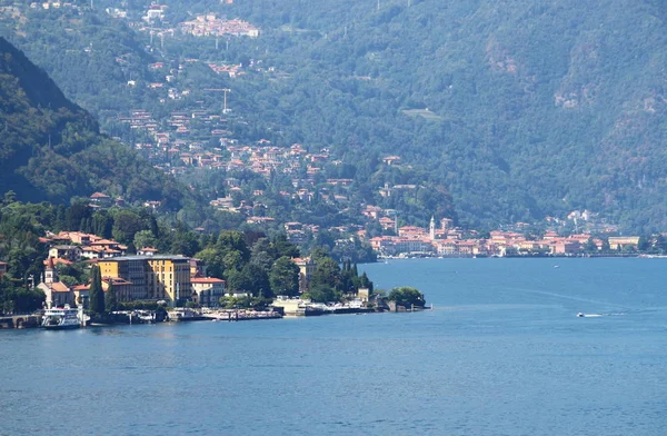 Tremezzo town at lake Como — Stock Photo, Image