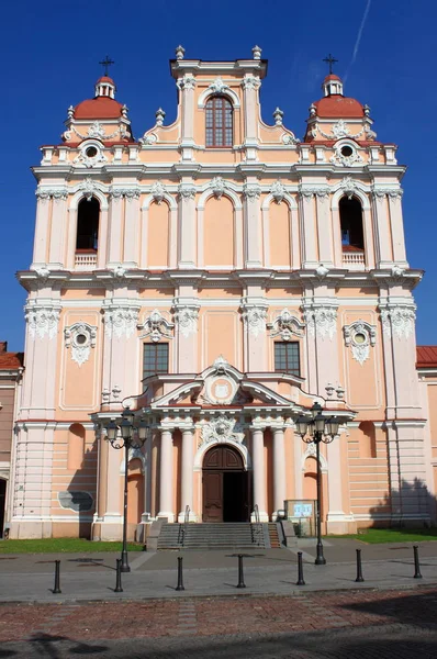 Facade of St. Casimir church — Stock Photo, Image