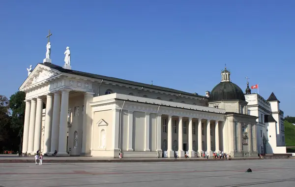 Katedralen s: t Stanislaus och St. Vladislav — Stockfoto