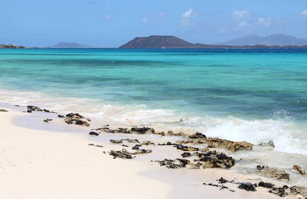 Corralejo beach in Fuerteventura