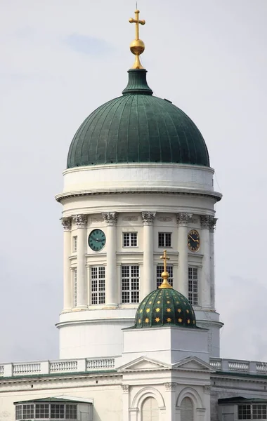Katedra Świętego Mikołaja w Helsinkach — Zdjęcie stockowe