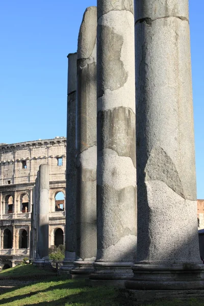 Vista panorâmica do Coliseu — Fotografia de Stock