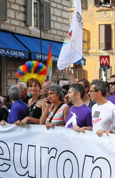 Desfile del Euro Orgullo de Roma —  Fotos de Stock