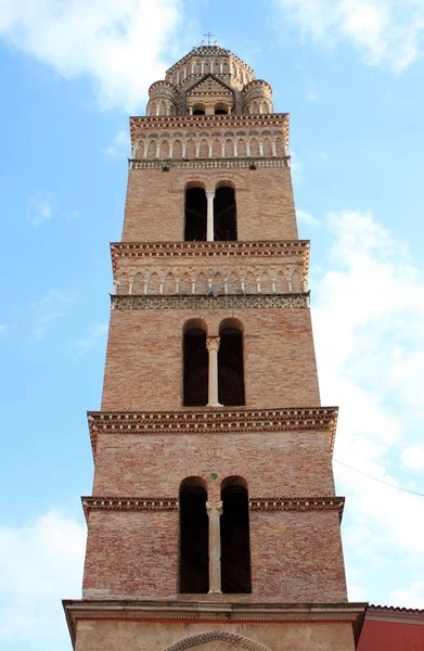 Campanile normanno della Cattedrale di Gaeta — Foto Stock