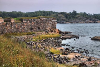 Suomenlinna doğal görünümünü