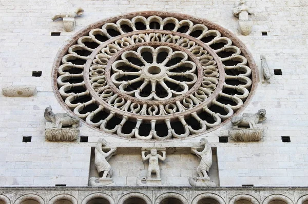 Assisi'da Saint Rufino Katedrali — Stok fotoğraf