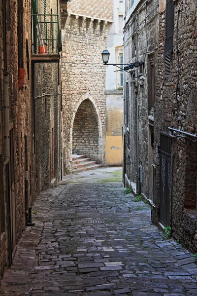 Beco estreito em Perugia — Fotografia de Stock