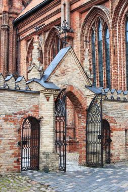 Gotik Kilisesi Saint Anne Vilnius