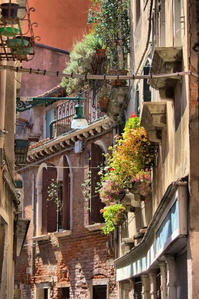 Cenário urbano de Veneza - HDR — Fotografia de Stock